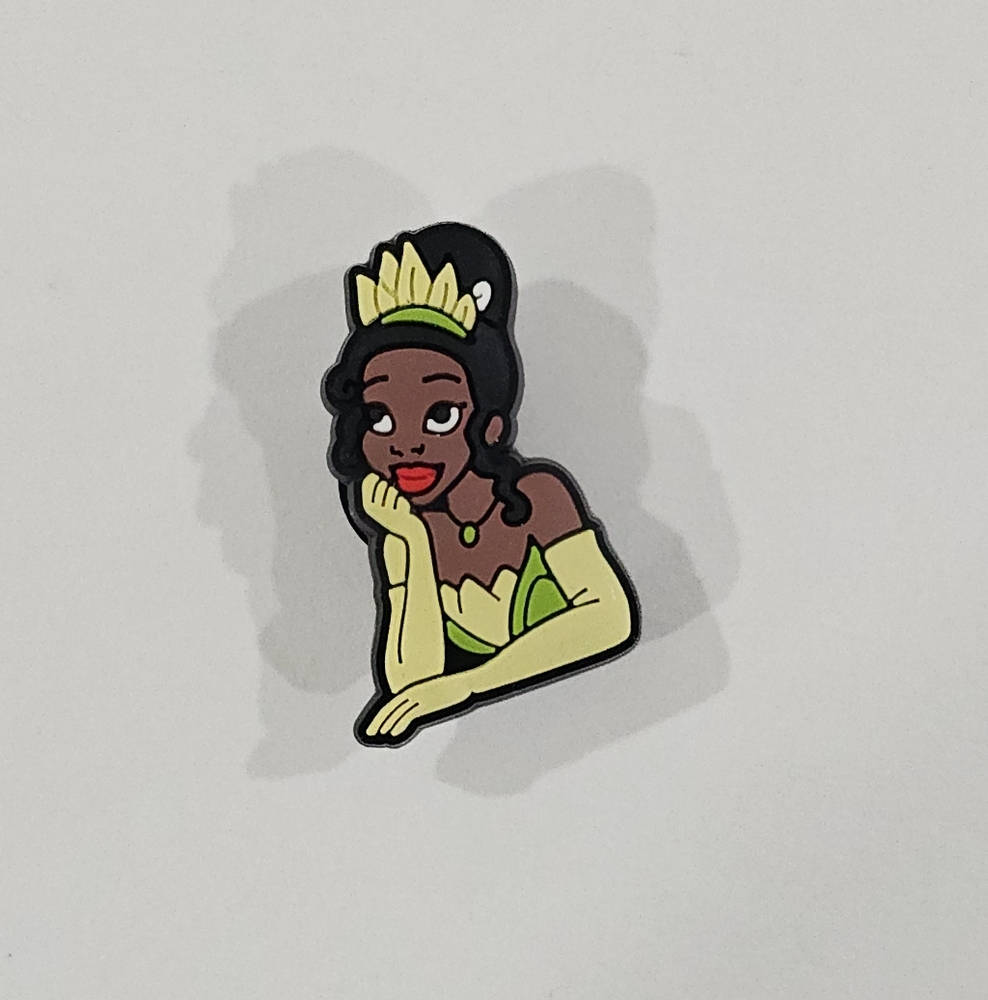 Princess Tiana Shoe Charm Croc Charms Clog